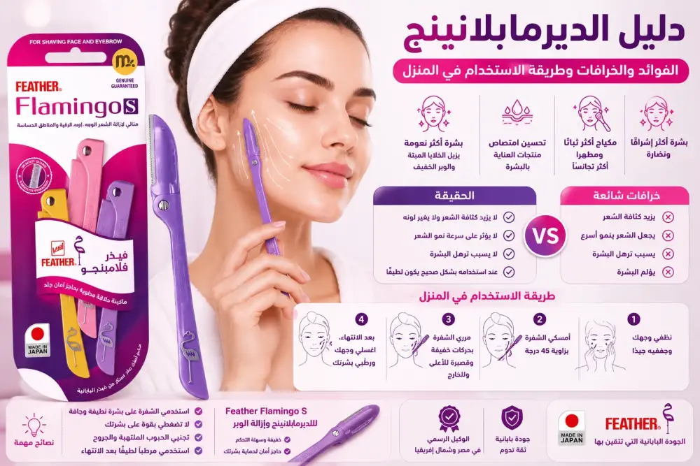 دليل الديرمابلانينج: الفوائد والخرافات وطريقة الاستخدام في المنزل